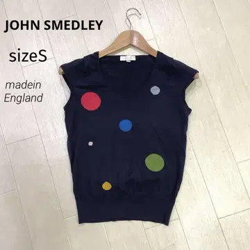 JOHN SMEDLEY 존스메들리 영국제 반팔 니트 S