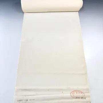 순수 실크 옷감 화이트 원단 무지 리메이크 핸드메이드 소재2