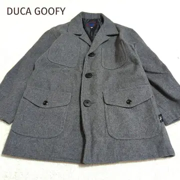 291 DUCA GOOFY 울 혼방 게임 포켓 자켓 코트