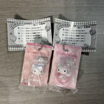 헬로키티 패키지 미니어처 컬렉션 헬로키티 2종
