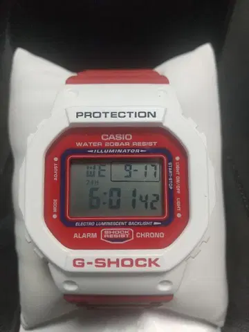 레어 G-shock DW5600TB 배터리 교체 완료