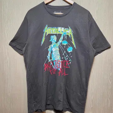 METALLICA AND JUSTICE FOR ALL 티셔츠 XL