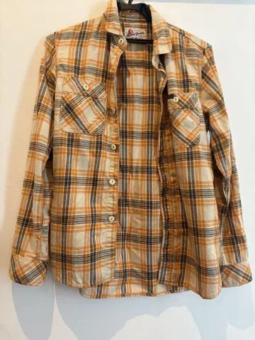 Hysteric Glamour 체크 무늬 긴팔 셔츠