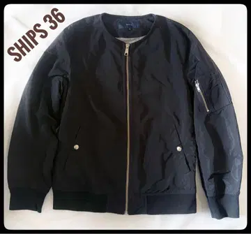 SHIPS 집업 블루종 네이비 36