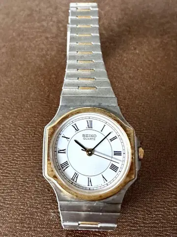 SEIKO 손목시계 실버/골드
