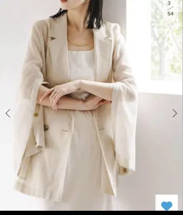 [ NOBLE ] 소프트 오간자 시어 자켓