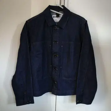 MHL. x CANTONOVERALLS 데님 자켓
