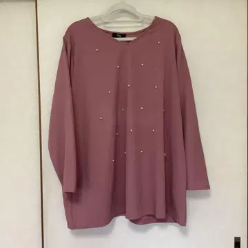 핑크 펄 튜닉 새상품 6L