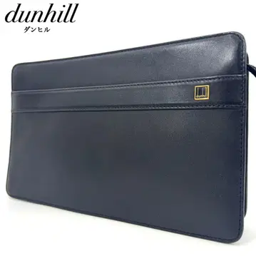 새상품급 dunhill 클러치백 세컨드 백 비즈니스 빈티지 블랙