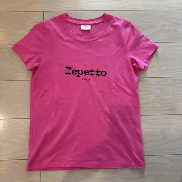 Repetto 로고 T셔츠 핑크 반팔