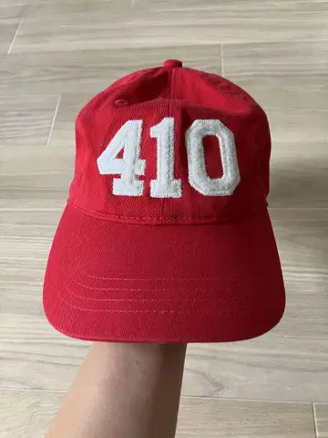 90's 빨간색 캡