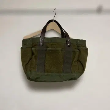 EARNEST EFFORT 올리브 그린 토트백