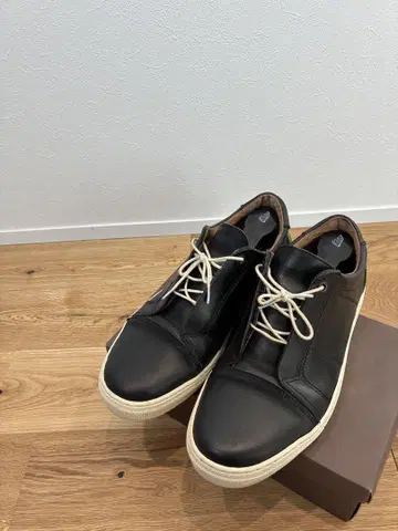 three generations 가죽 캐주얼 슈즈 블랙 28cm