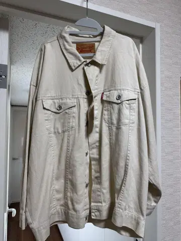 시마무라 데님 자켓 연한 주황