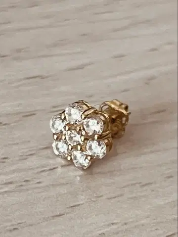 AVALANCHE 10K 지르코니아 귀걸이