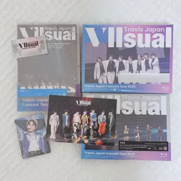 Travis Japan VIIsual Blu-ray 세 가지 형태