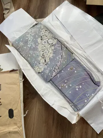 기모노와 오비 세트