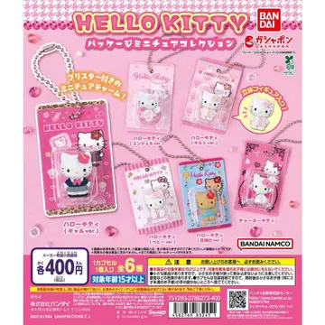 [인기!!] HELLO KITTY 패키지 미니어처 컬렉션