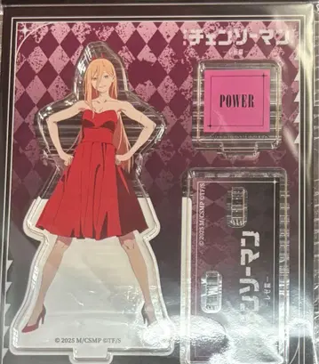 체인소 맨 극장판 레제 편 파워 아크릴 스탠드 TSUTAYA 시부야