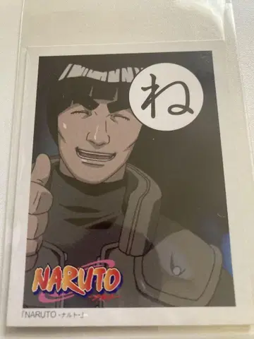 초기 NARUTO 나루토 마이트 가이 이노