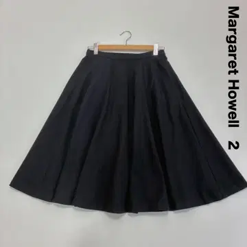 Margaret Howell 마가렛호웰 울 서큘러 스커트
