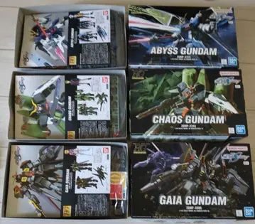 HG 1/144 가이아 건담 카오스 건담 아비스 건담