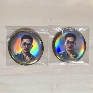 용과 같이 메탈 캔뱃지 챠오 텐유