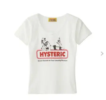 HYSTERIC GLAMOUR SWEET SOUNDS 치비 셔츠