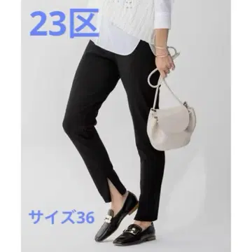 23구 [세탁 가능] 레깅스 팬츠 블랙 36