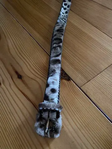 벨트 표범 무늬 송치 주말 세일