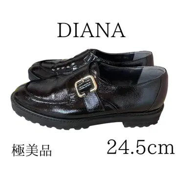 [ 컨디션 최상 ] 1회 착용 DIANA 로퍼 블랙