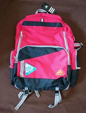 adidas 대용량 백팩 빨간색/블랙 55리터