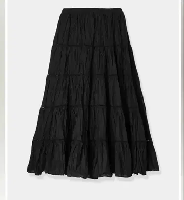 laubeblanc Cotton Tiered skirt