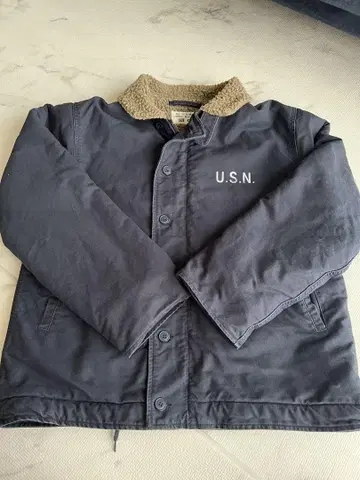 U.S.N. 덱 자켓 네이비 사이즈 42
