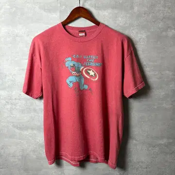 MARVEL 2003 빈티지 T셔츠 공식 캡틴 아메리카 XL