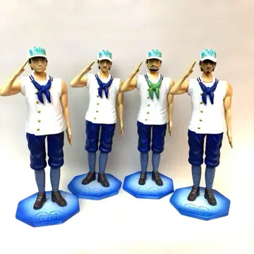 원피스 해군 해병 피규어 4체 세트