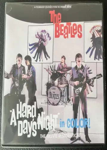THE BEATLES A HARD DAY'S NIGHT in COLOR