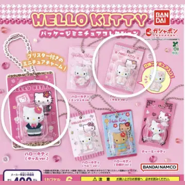 HELLO KITTY 미니어처 참 세트 2종