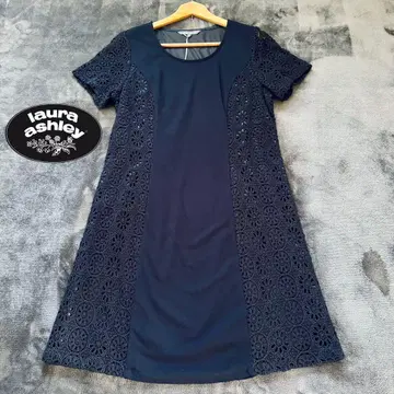 laura ashley 네이비 레이스 원피스