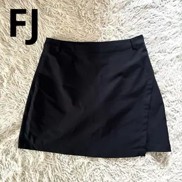 새상품급 FOOTJOY 풋조이 스커트 이너 포함 블랙 L FJ 골프