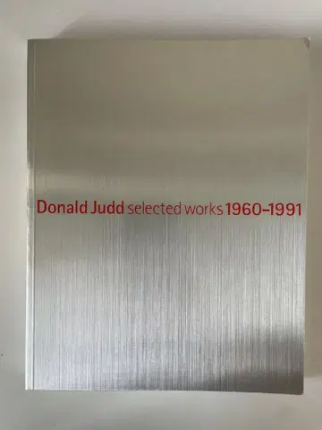 Donald Judd selected works 1960-1991