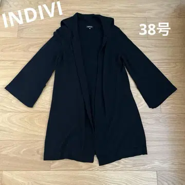 인디비 롱 가디건 블랙 38호