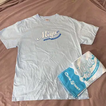 CUTIESTREET OSHI API 티셔츠 XL 타월 세트 우메다 미유