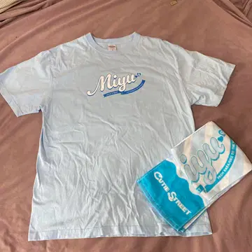 CUTIESTREET OSHI API 티셔츠 XL 타월 세트 우메다 미유