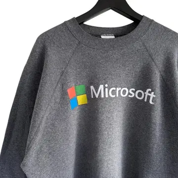 90s 빈티지 TULTEX Microsoft USA제 맨투맨