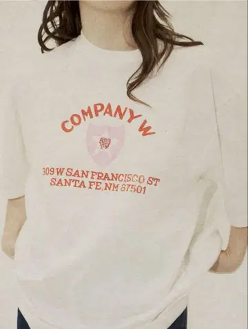WESTOVERALLS 빈티지풍 티셔츠 [미사용 새상품 택 포함]