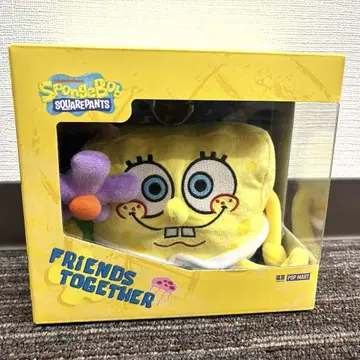 미사용 새상품 POPMART 스펀지밥 참 키링 매장 한정판