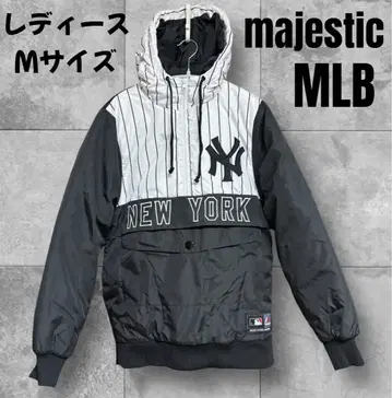 [ M ] 마제스틱 MLB 뉴욕 양키스 나일론 블루종