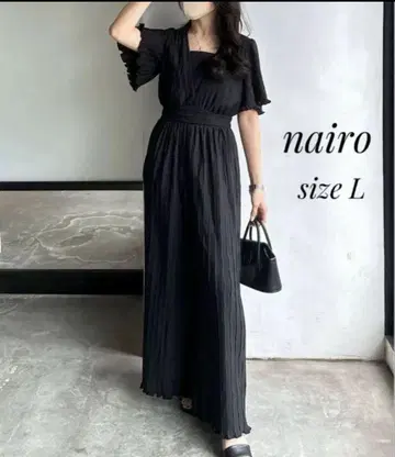 nairo V넥 쉬폰 올인원