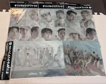SEVENTEEN 세부치 아이노치카라 클리어 파일 5장 세트